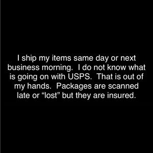 Shipping info